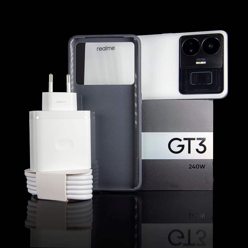Realme GT3 5G 16GB/1TB Blanco foto real en la caja