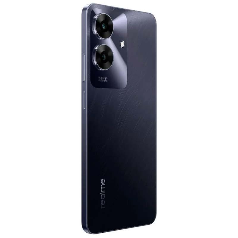 Realme Note 60 4G 6GB/128GB Negro - vista trasera y lateral derecho