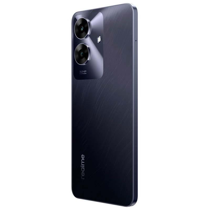 Realme Note 60 4G 6GB/128GB Negro - vista trasera y lateral izquierdo
