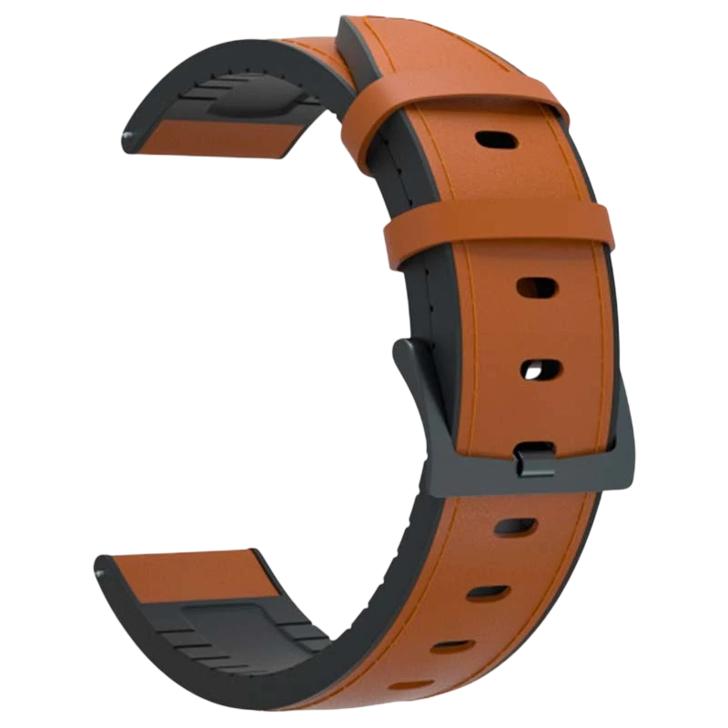 Correa universal de cuero para reloj de 22mm estilo Premium