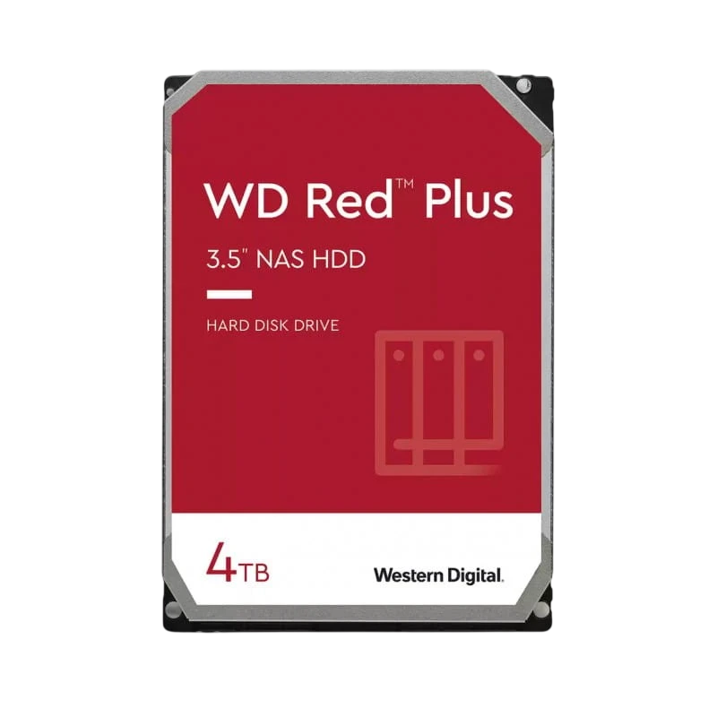 Western Digital Red Plus WD40EFPX 3.5 pulgadas 4 TB SATA - Disco duro HDD