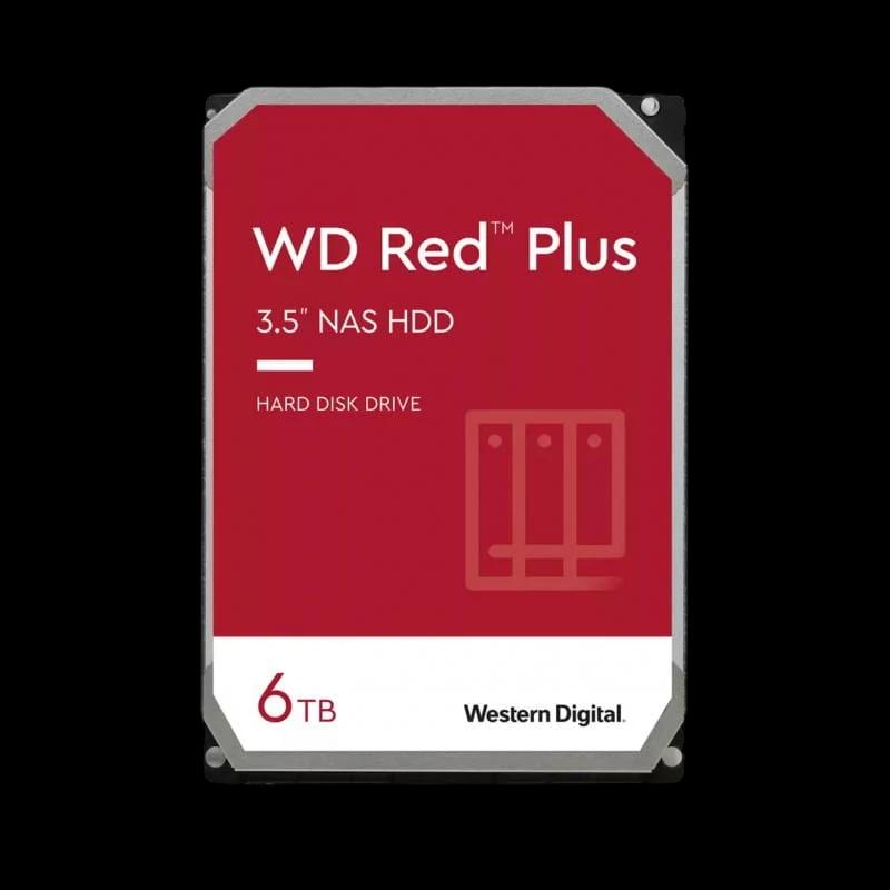 Western Digital Red Plus WD60EFPX 3.5 pouces 6 TB SATA - Disque Dur HDD