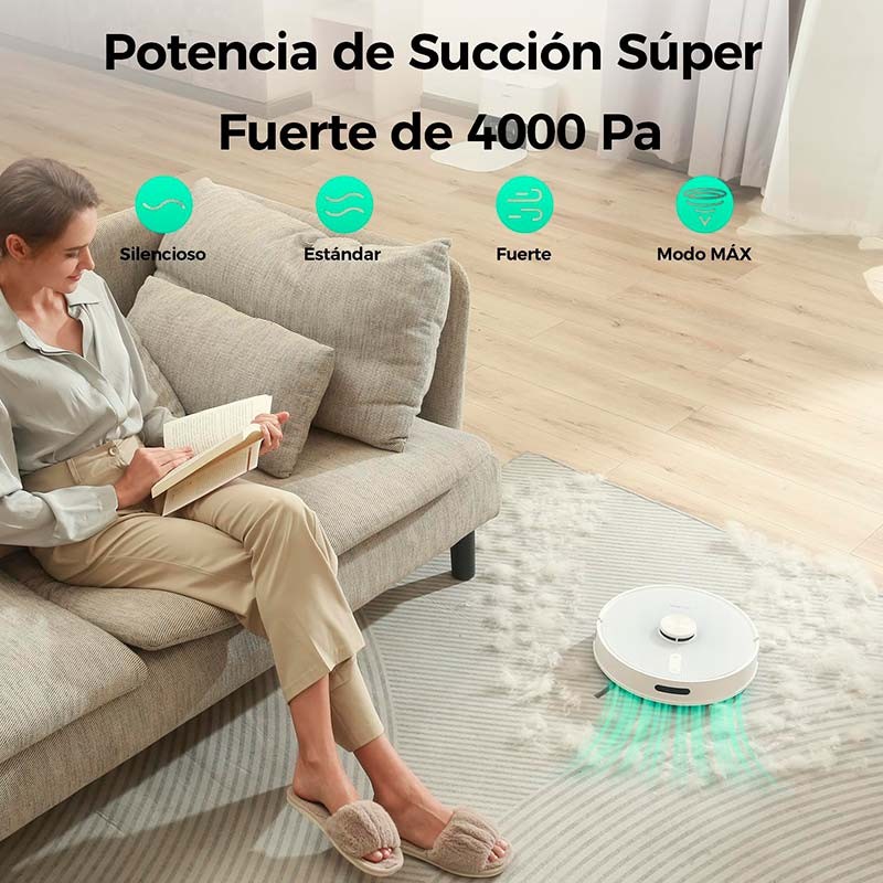 RedKey R10 Blanco - 4000 Pa máximos de succión