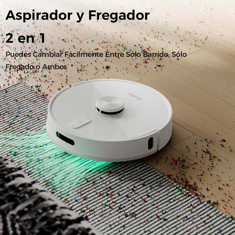 RedKey R10 Blanco - aspirador y fragador 2 en 1