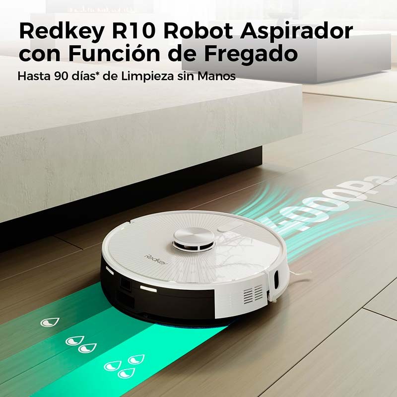 RedKey R10 Blanco - mopa húmeda