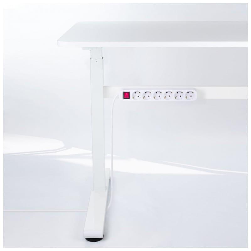 Bloc à 6 prises Nanocable avec interrupteur 1.4m Blanc, Protection pour les enfants