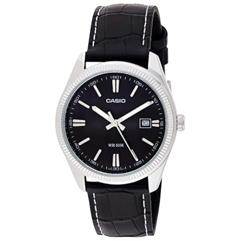 Casio MTP-1302PL-1AVEF Collection Montre Homme Analogique Noir