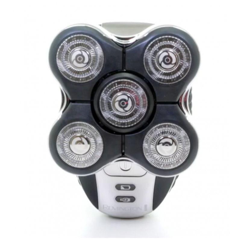 Vista frontal de la afeitadora Remington XR1500 Waterproof Negro