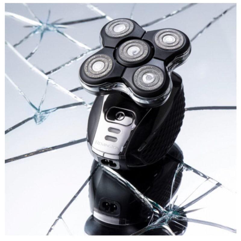 Perspectiva de la de la afeitadora Remington XR1500 Waterproof Negro