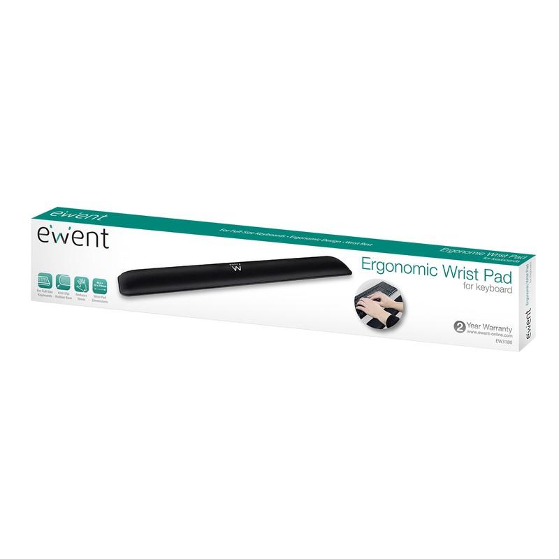 Repose-poignet pour clavier Ewent EW3180, boîte noire