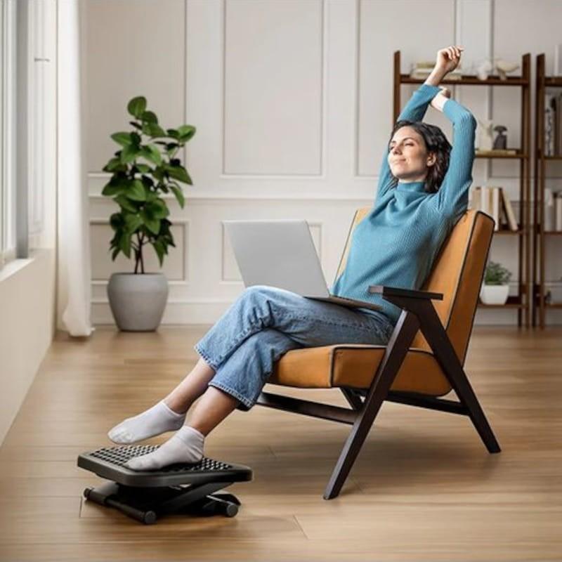 Cómodo de Reposapiés Huanuo HNFR3 Negro