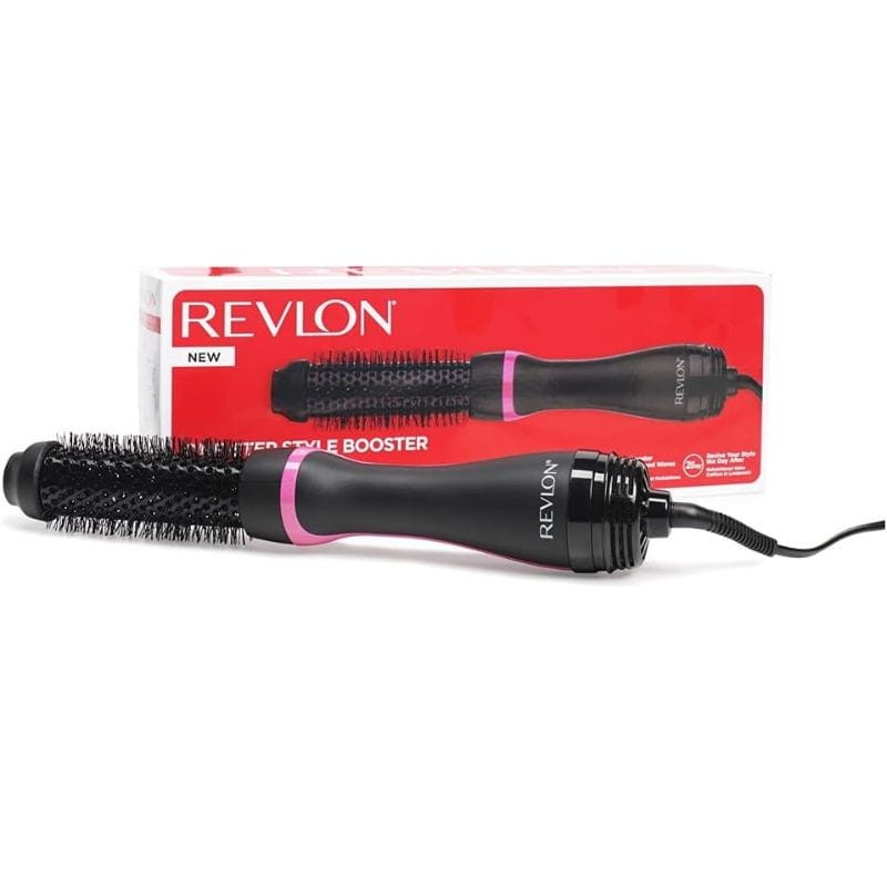 Revlon Hair Dryer and Volumiser black Schwarz (RVDR5292E) - Cepillo secador imagen con su embalaje