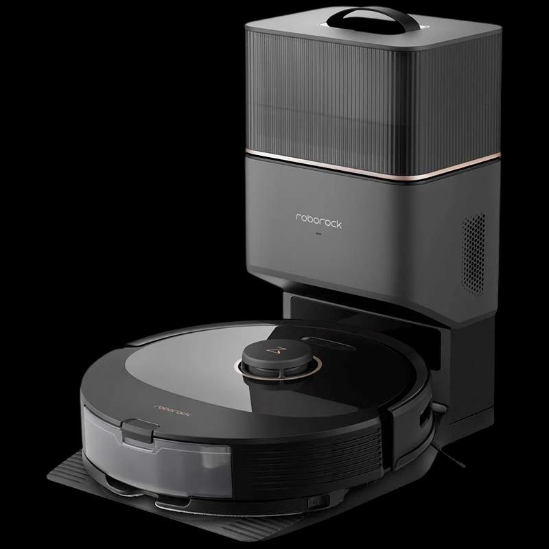 Roborock Q8 Max Plus Negro + Base de autovaciado - Aspirador Robot