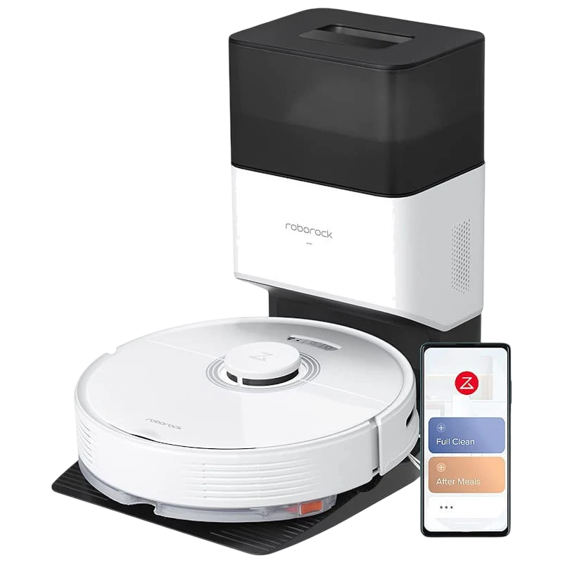 Roborock Q7 Max Plus Blanco + Base de autovaciado - Aspirador Robot - Clase B Reacondicionado