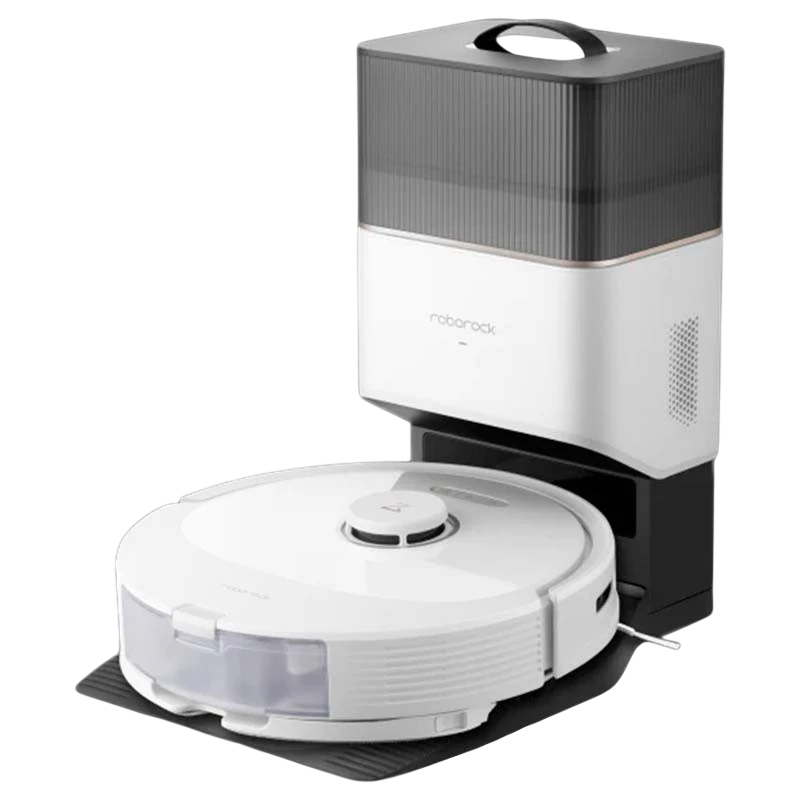 Roborock Q8 Max Plus Blanco + Base de autovaciado - Aspirador Robot