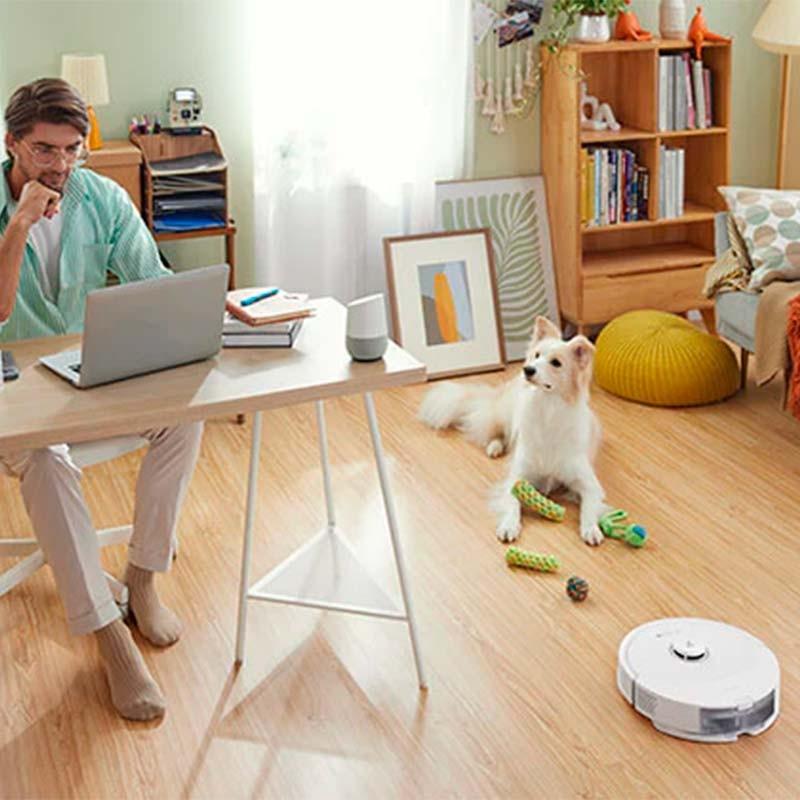 foto real del Aspirador Robot Roborock Q8 Max Blanco