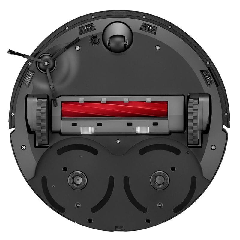 Desde abajo Roborock Q Revo Negro - Aspirador Robot