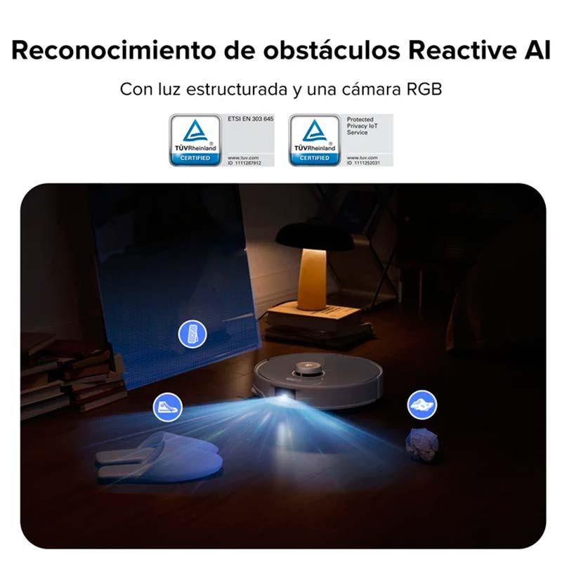 Roborock Qrevo Curv - evasión de obstáculos