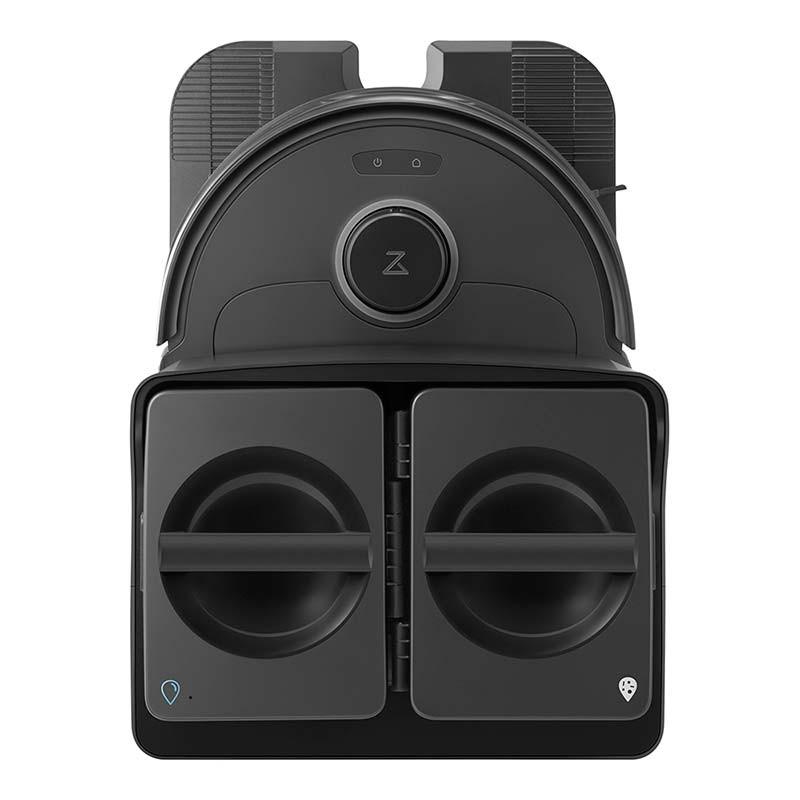 Roborock Qrevo Plus Negro con Base de autolimpieza - vista superior