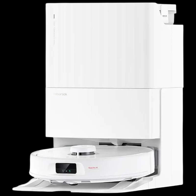 Roborock Qrevo MaxV Blanco con Base de autolimpieza - Aspirador Robot