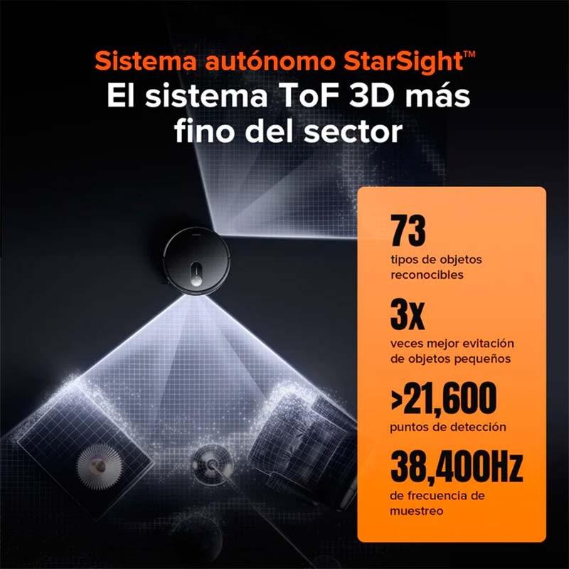 Roborock Qrevo Slim - sistema StarSight