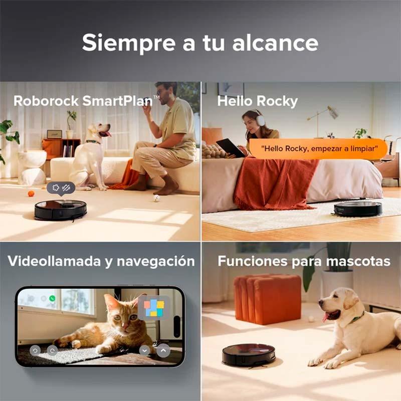 Roborock Qrevo Slim - funciones remotas