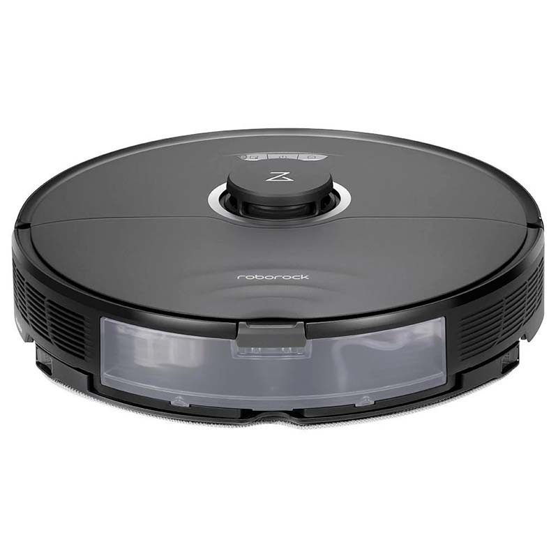 vista trasera del Aspirador Robot Roborock S8+ Negro