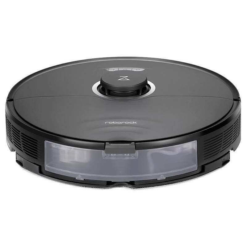 vista trasera del Aspirador Robot Roborock S8+ Negro