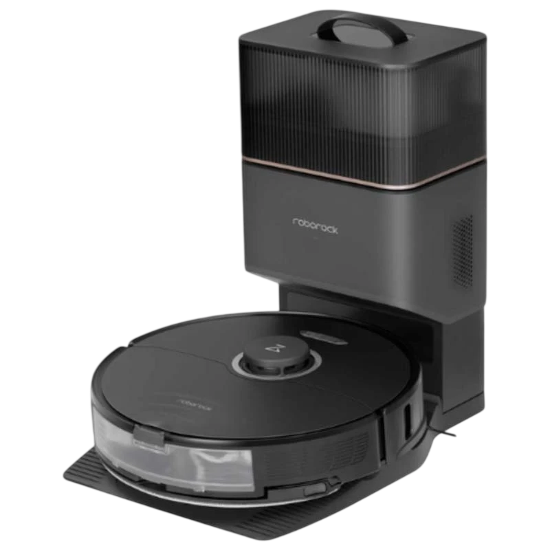 Roborock S8+ Negro + Base de autovaciado - Aspirador Robot - Desprecintado