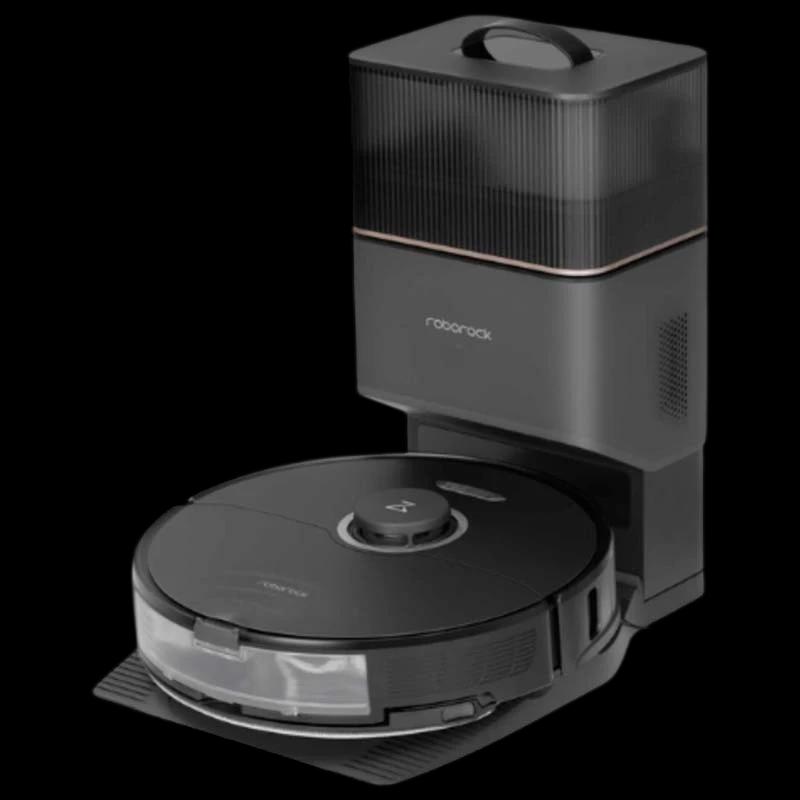 Roborock S8+ Negro + Base de autovaciado - Aspirador Robot - Desprecintado