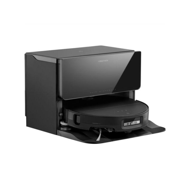 Perspectiva del Roborock Saros 10R con la estación base