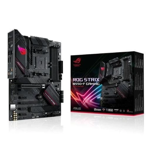 ASUS ROG STRIX B550-F GAMING AMD AMD Socket AM4 128GB ATX Preto - Placa-mãe