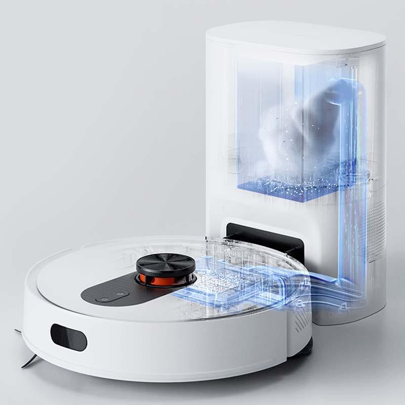 auto-esvaziamento de pó do Aspirador Robot Roidmi EVE ROOK