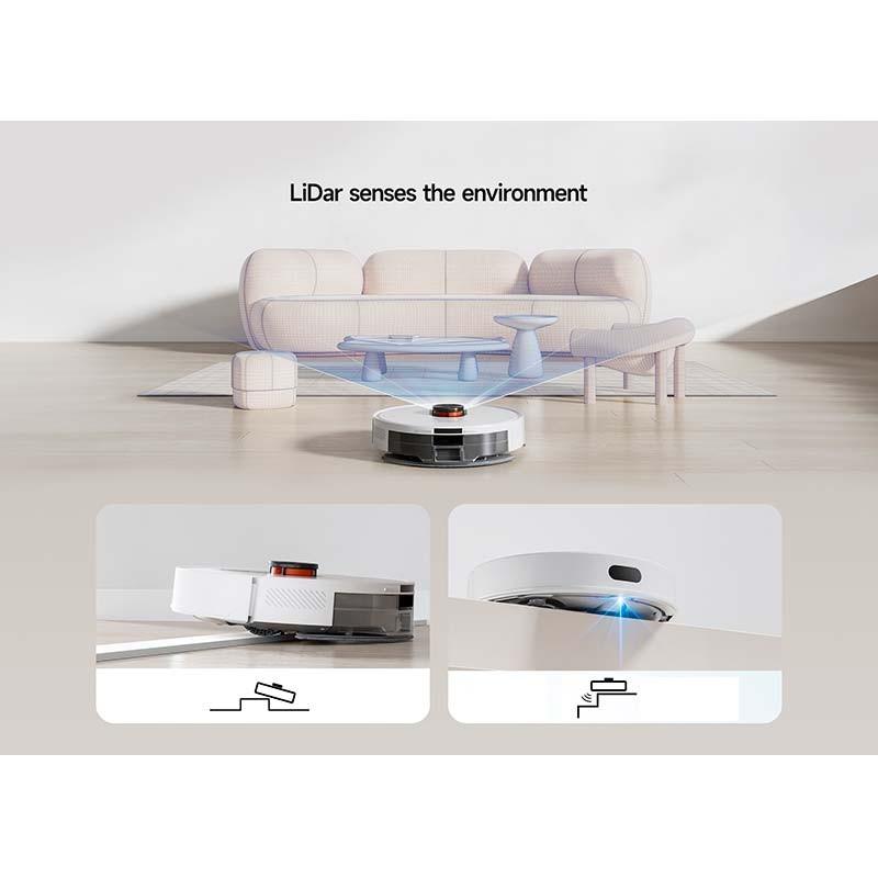 sensores de navegação do Aspirador Robot Roidmi EVE ROOK
