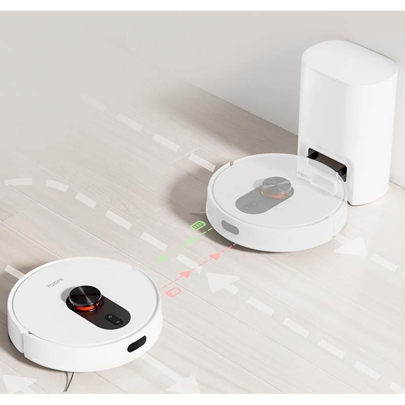 modo de limpeza do Aspirador Robot Roidmi EVE ROOK