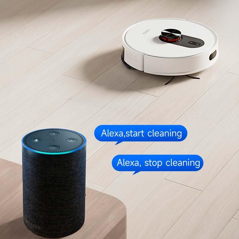 controlo por voz do Aspirador Robot Roidmi EVE ROOK