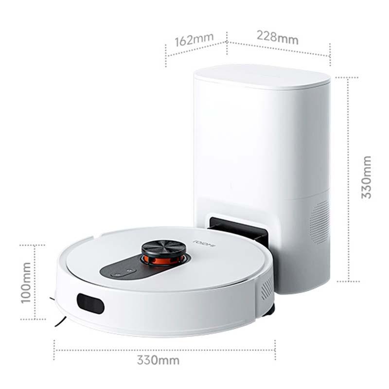 dimensões do Aspirador Robot Roidmi EVE ROOK