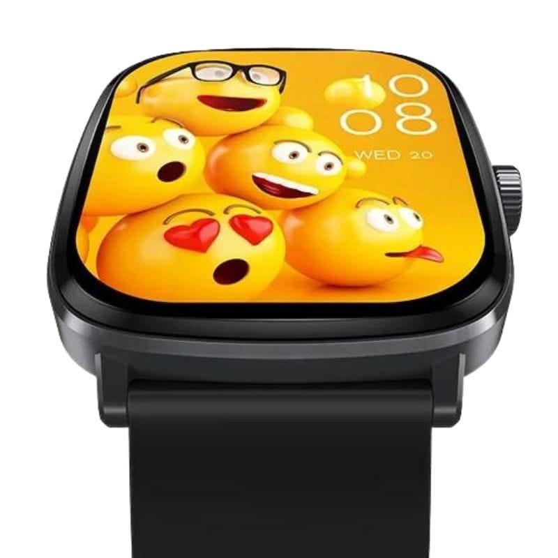 Haylou RS5 Black - Detalhes do ecrã do smartwatch