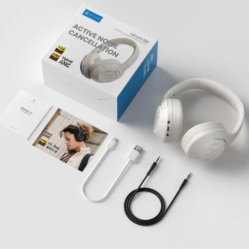 Haylou S30 ANC Blanco - Auriculares Bluetooth caja