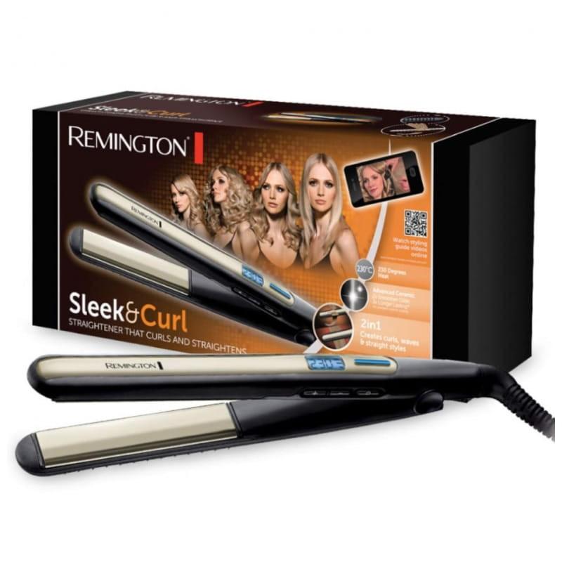 Alisador de cabelo Remington S6500 LCD Preto com caixa
