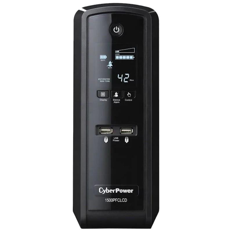 UPS Cyberpower CP1500EPFCLCD 900W Frente