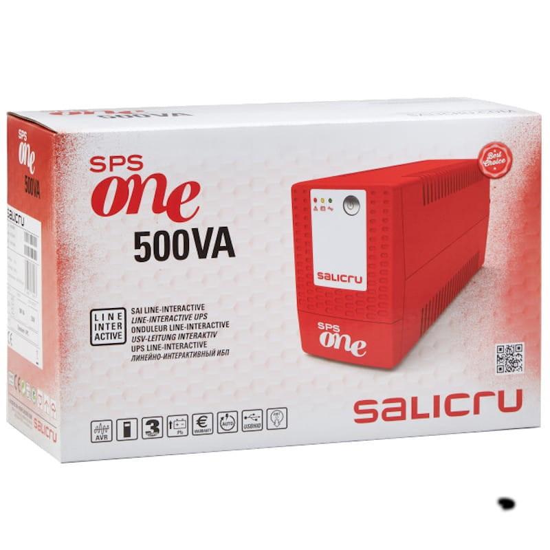 Salicru SPS 500 ONE - Système d'alimentation - Vue de la boîte du produit