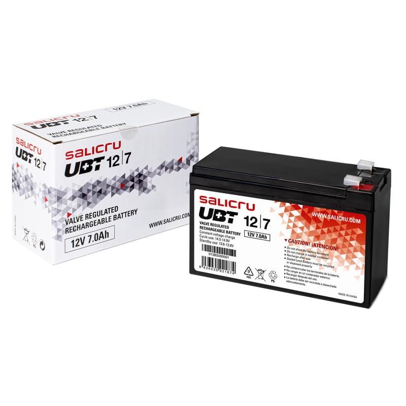 Salicru UBT 12V/7A Noir - Batterie Avec Boite