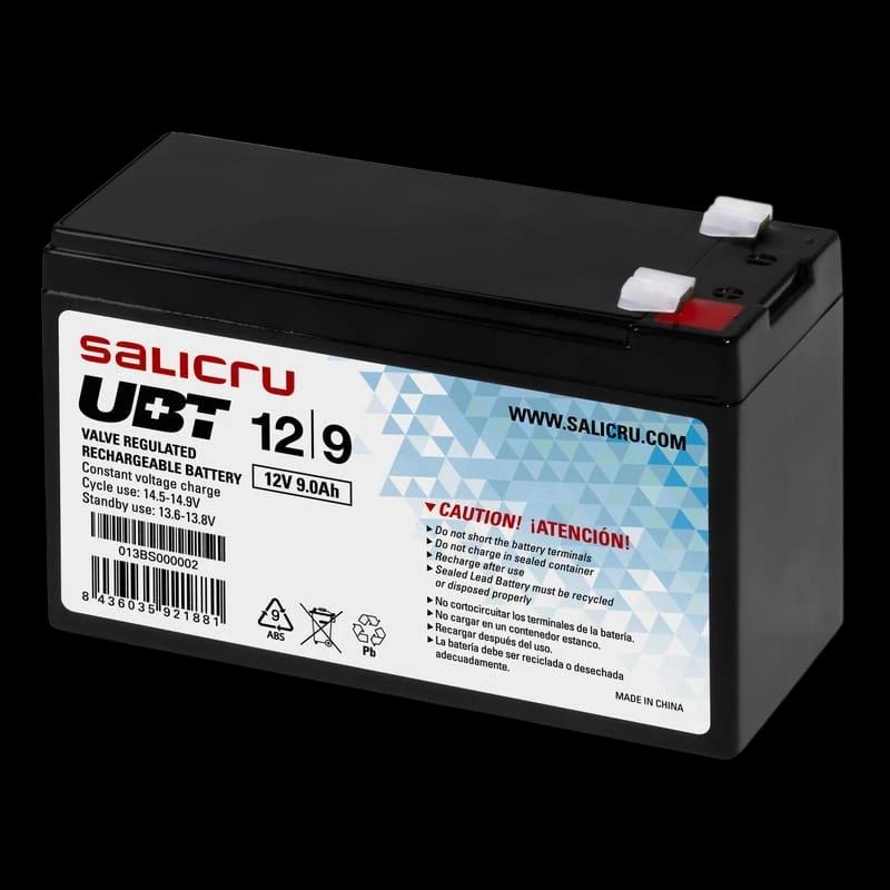 Salicru UBT 12V/9A Noir - Batterie