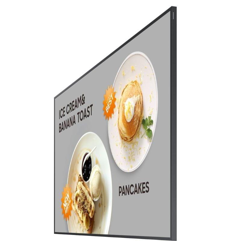 Samsung QM32C Pantalla plana para señalización digital 32 imagen de la esquina