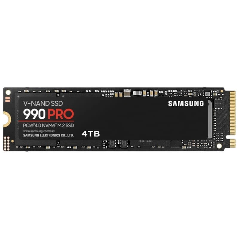 Samsung 990 PRO M.2 4 TB PCIe 4.0 V-NAND - Disco Rígido SSD
