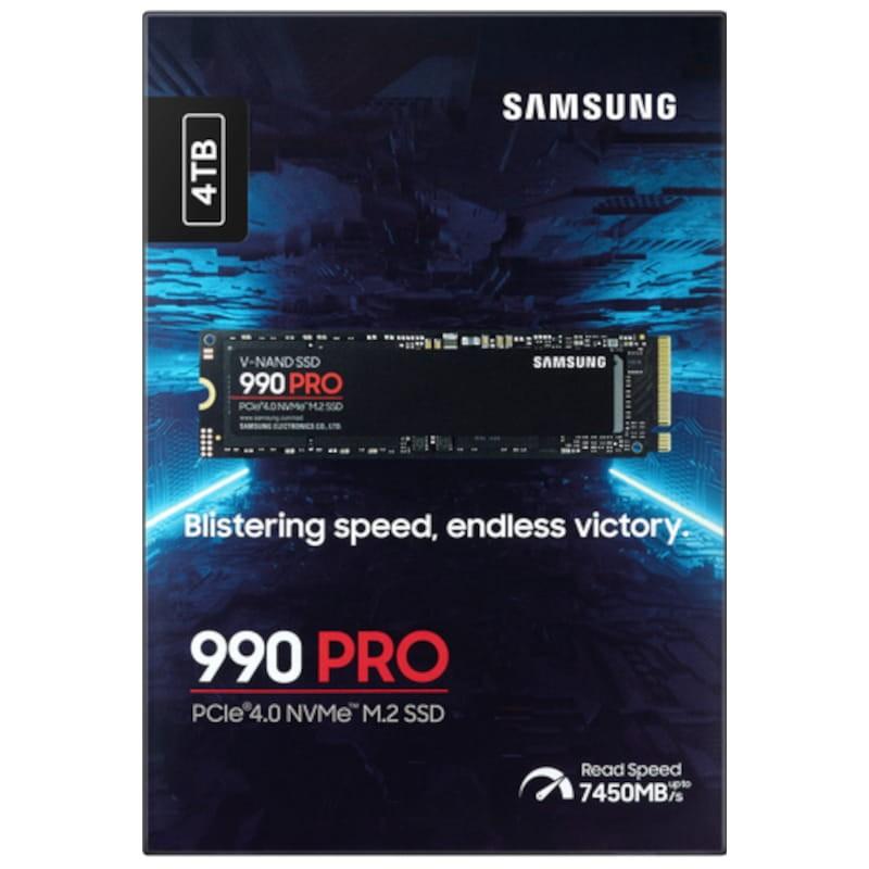 Samsung 990 PRO M.2 4 TB PCIe 4.0 V-NAND - Caixa de disco rígido SSD