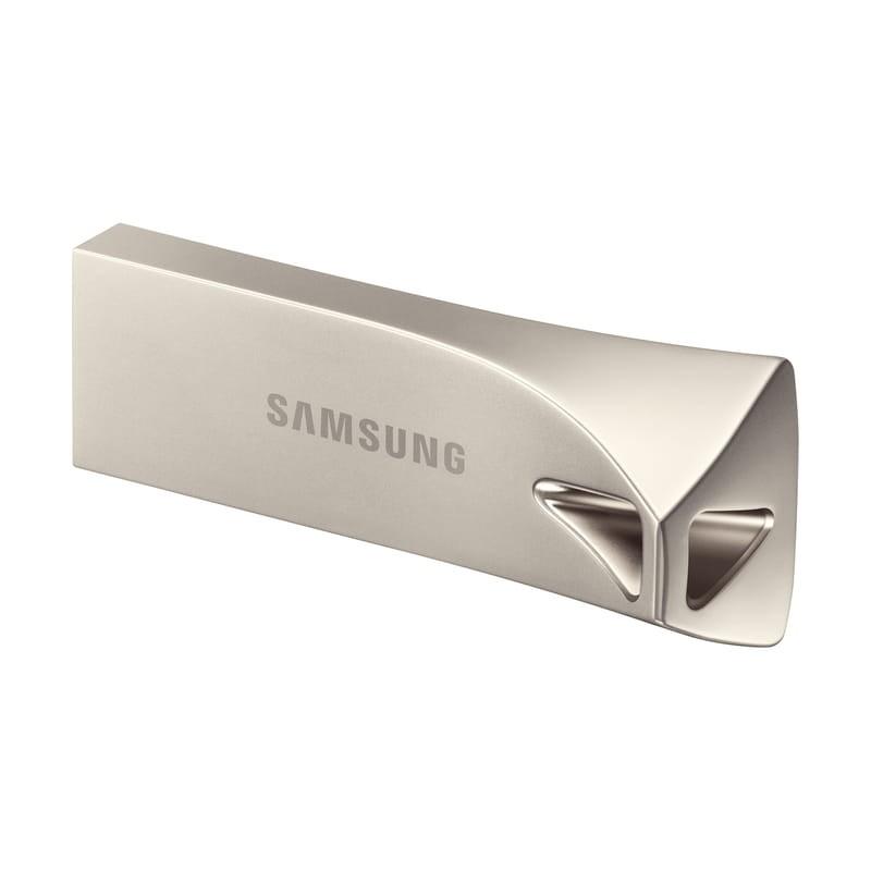 Samsung BAR Plus 128 GB USB 3.2 Prata - Traseira