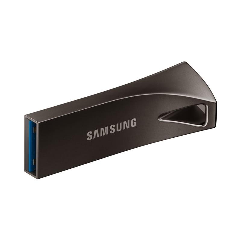 Samsung BAR Plus 128 GB USB 3.2 Titan Gray - Delantera