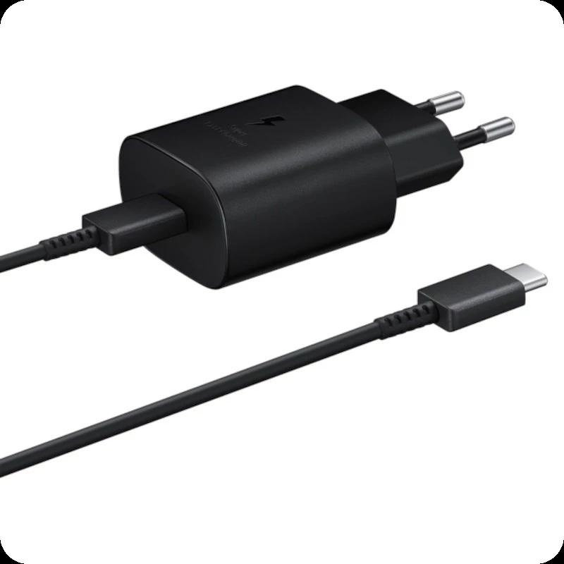 Samsung EP-TA800 25W USB Tipo-C Cable USB-C Negro - Cargador de Pared